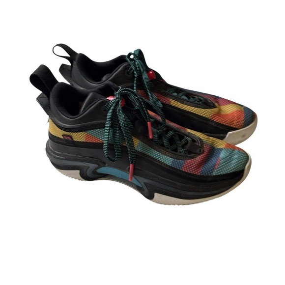 Nike Air Jordan 36 Low Black Multicolor Mens Sneakers Size 8.5 DH0833-063 main image 9